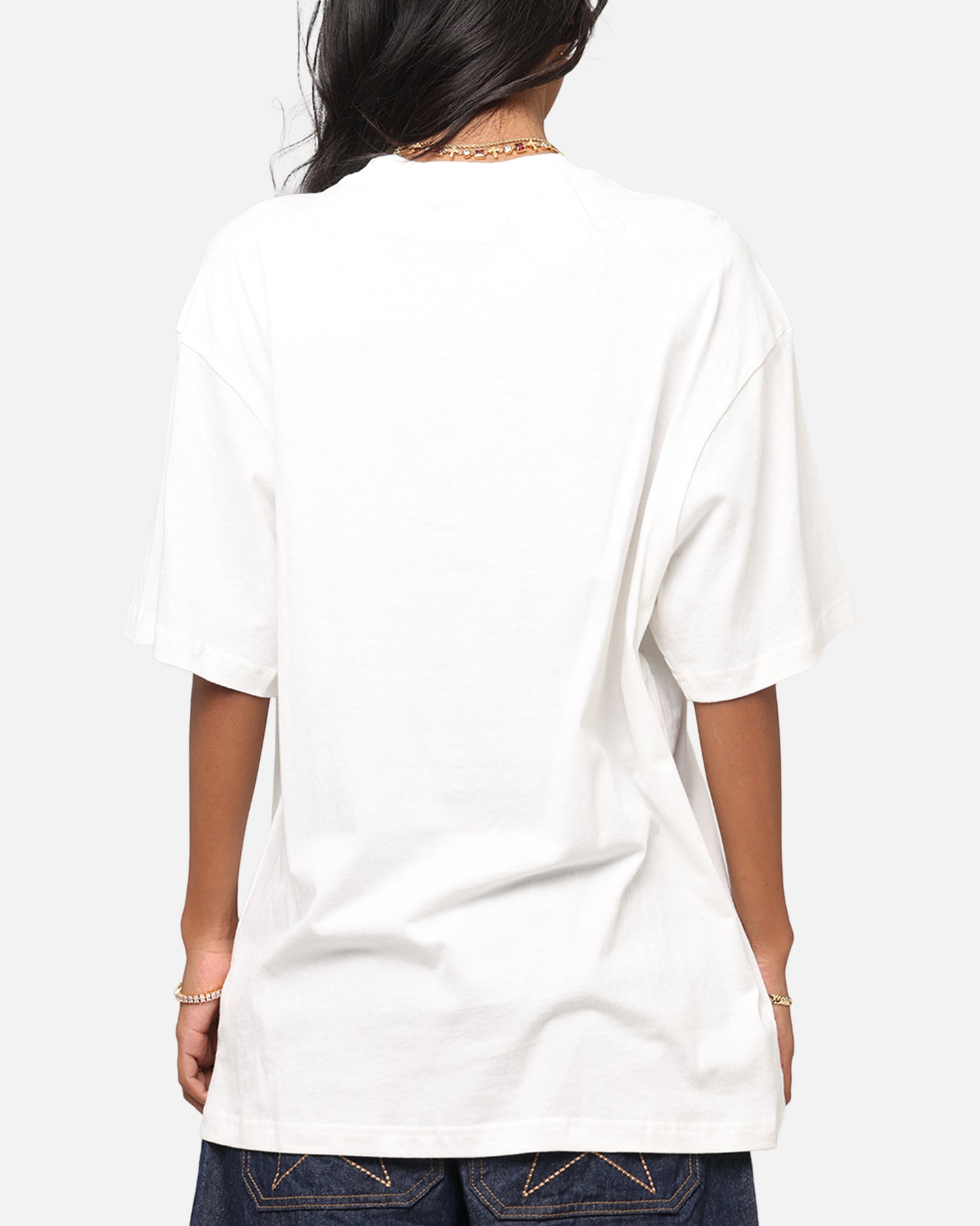 Mitchell & Ness Chicago Bulls City Strike T-Shirt Vintage White Style001