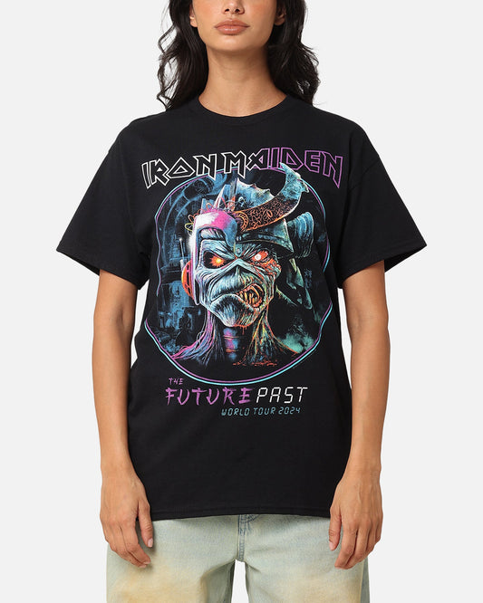 Iron Maiden Future Past Tour T-Shirt Black Style001