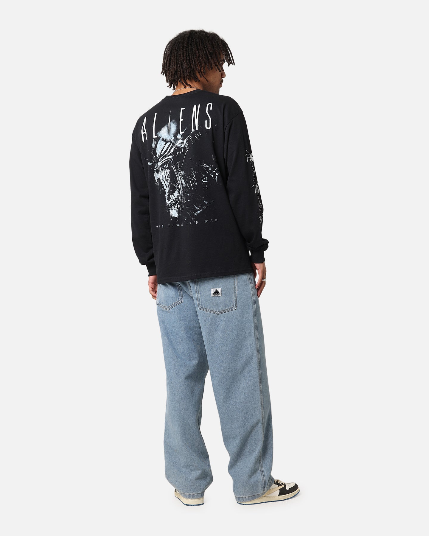 Goat Crew Aliens Long Sleeve T-Shirt Black