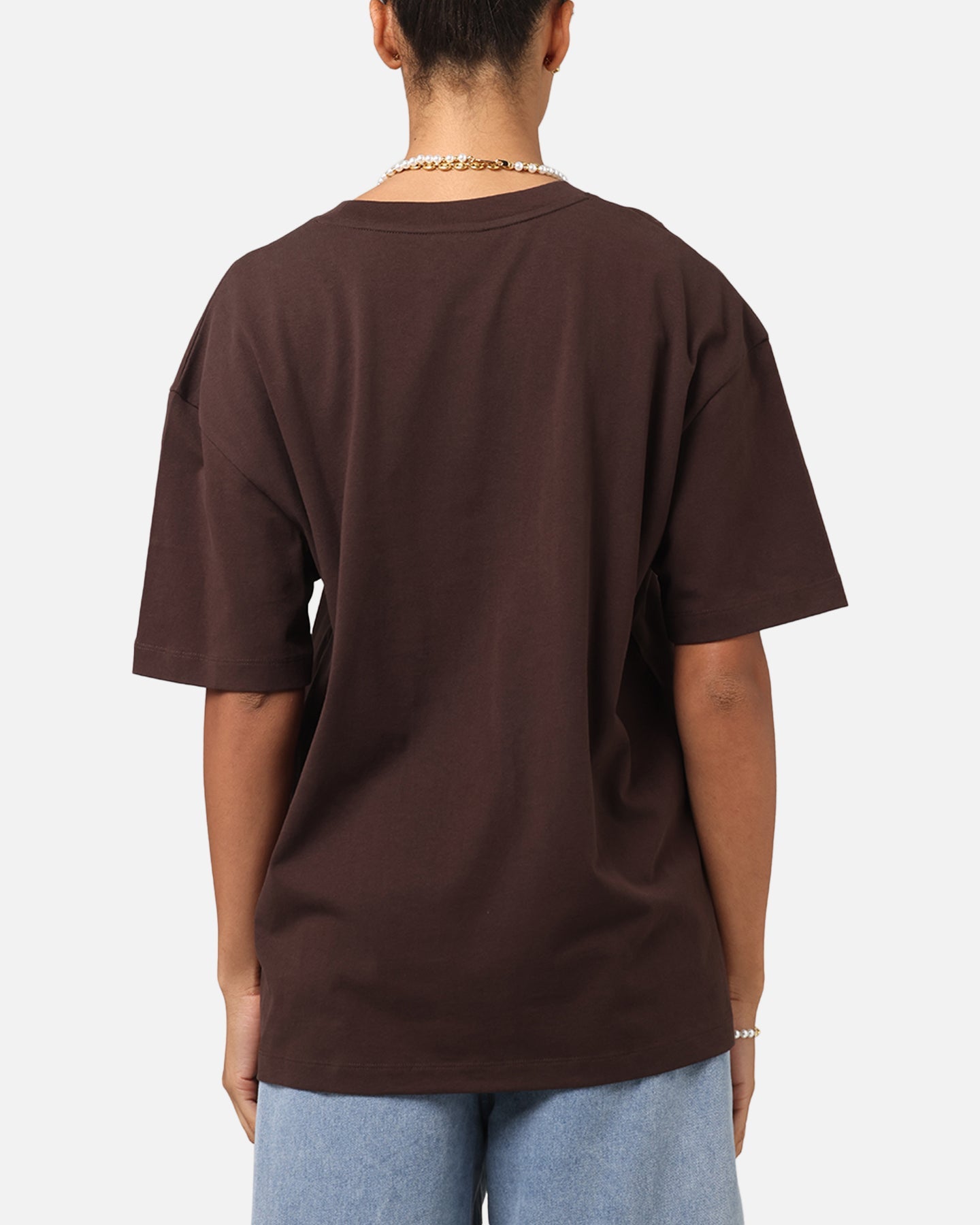 Champion Heritage New Script T-Shirt Brown Style001