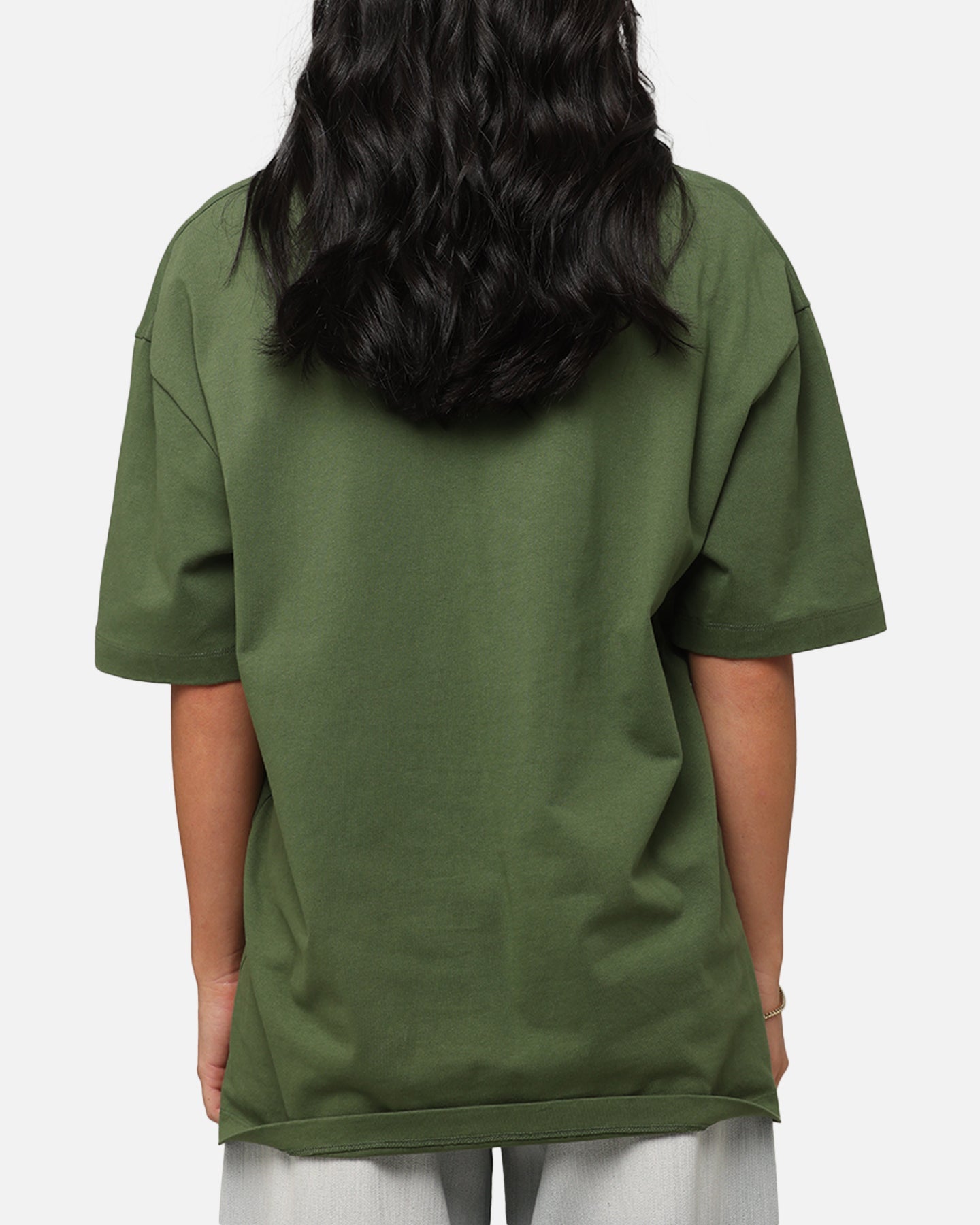 Champion Heritage New Script T-Shirt Green Style001
