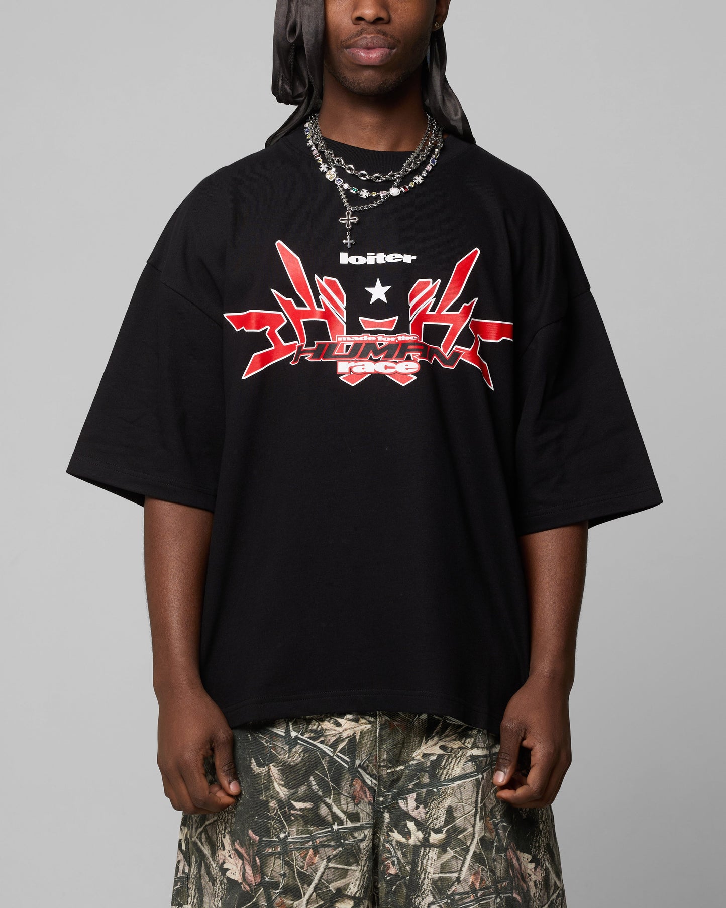 Loiter Substance T-Shirt Black