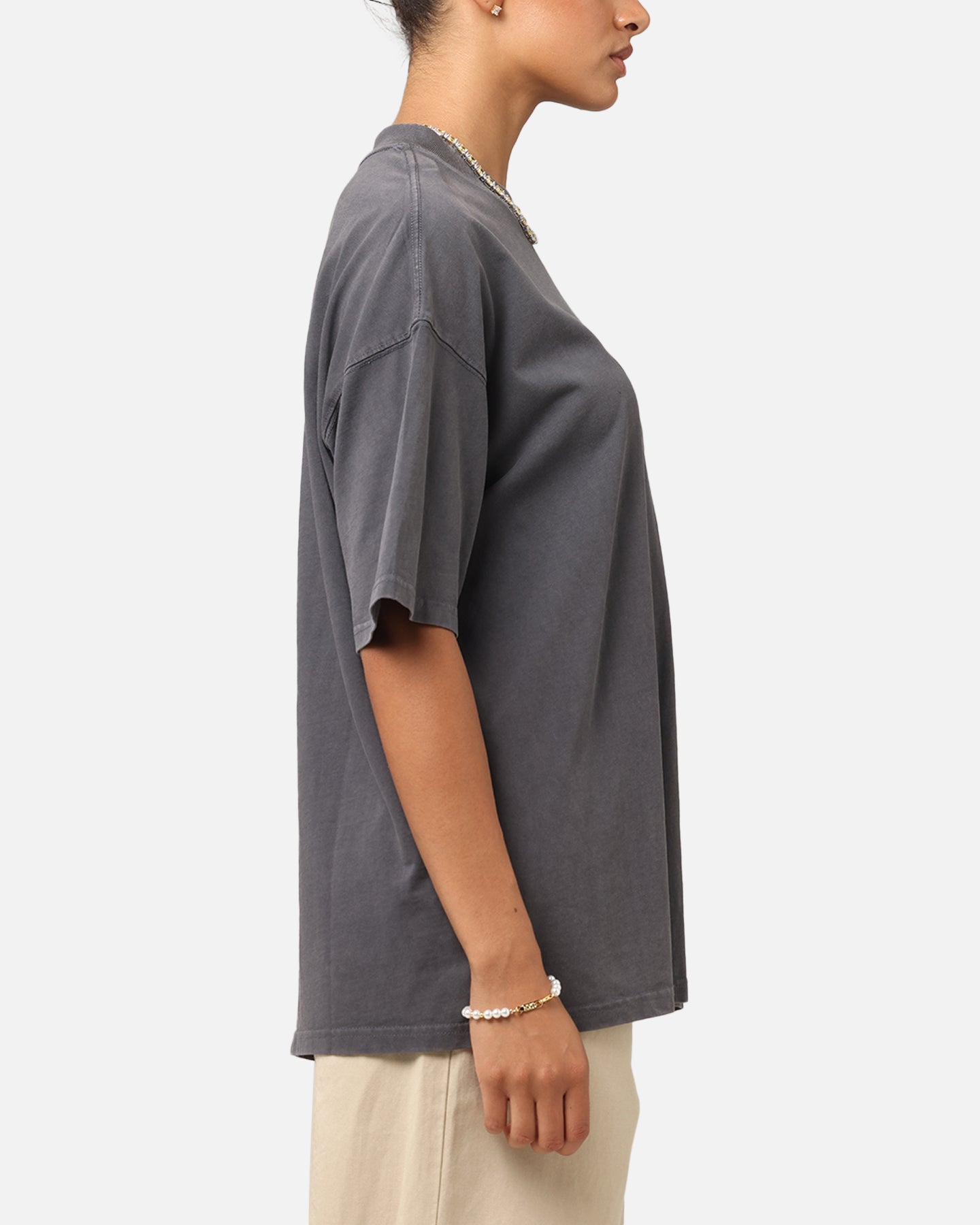 Carre Minimalist T-Shirt Washed Black Style001