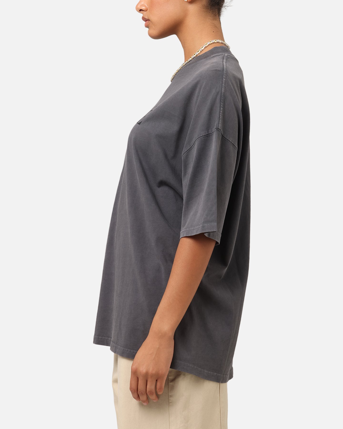 Carre Minimalist T-Shirt Washed Black Style001