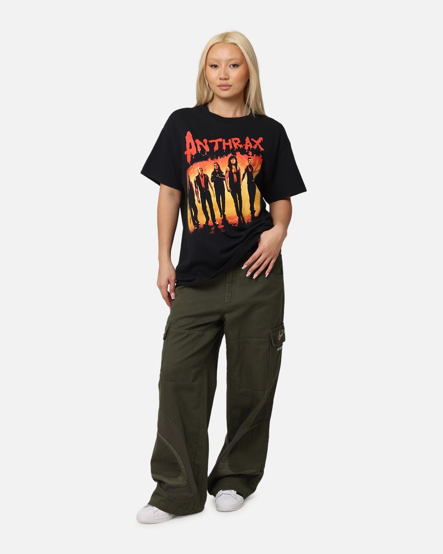 Anthrax Coney Island T-Shirt Black Style001