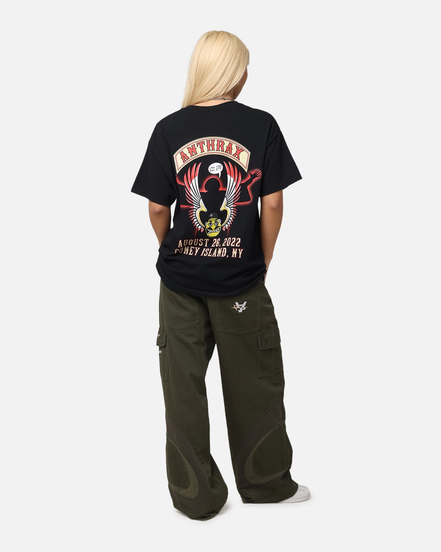 Anthrax Coney Island T-Shirt Black Style001