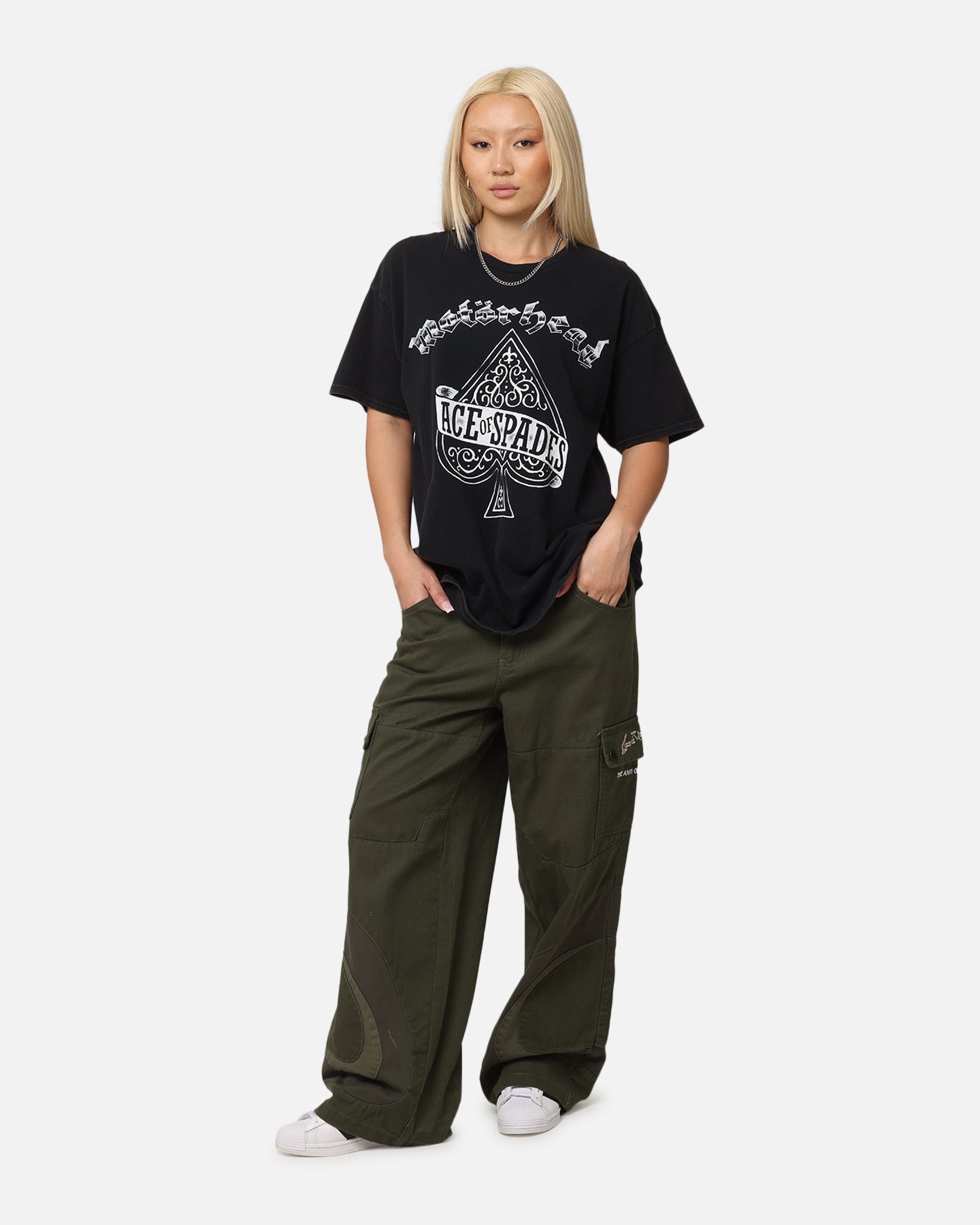 Motorhead Ace Up Your Sleeve T-Shirt Faded Black Style001