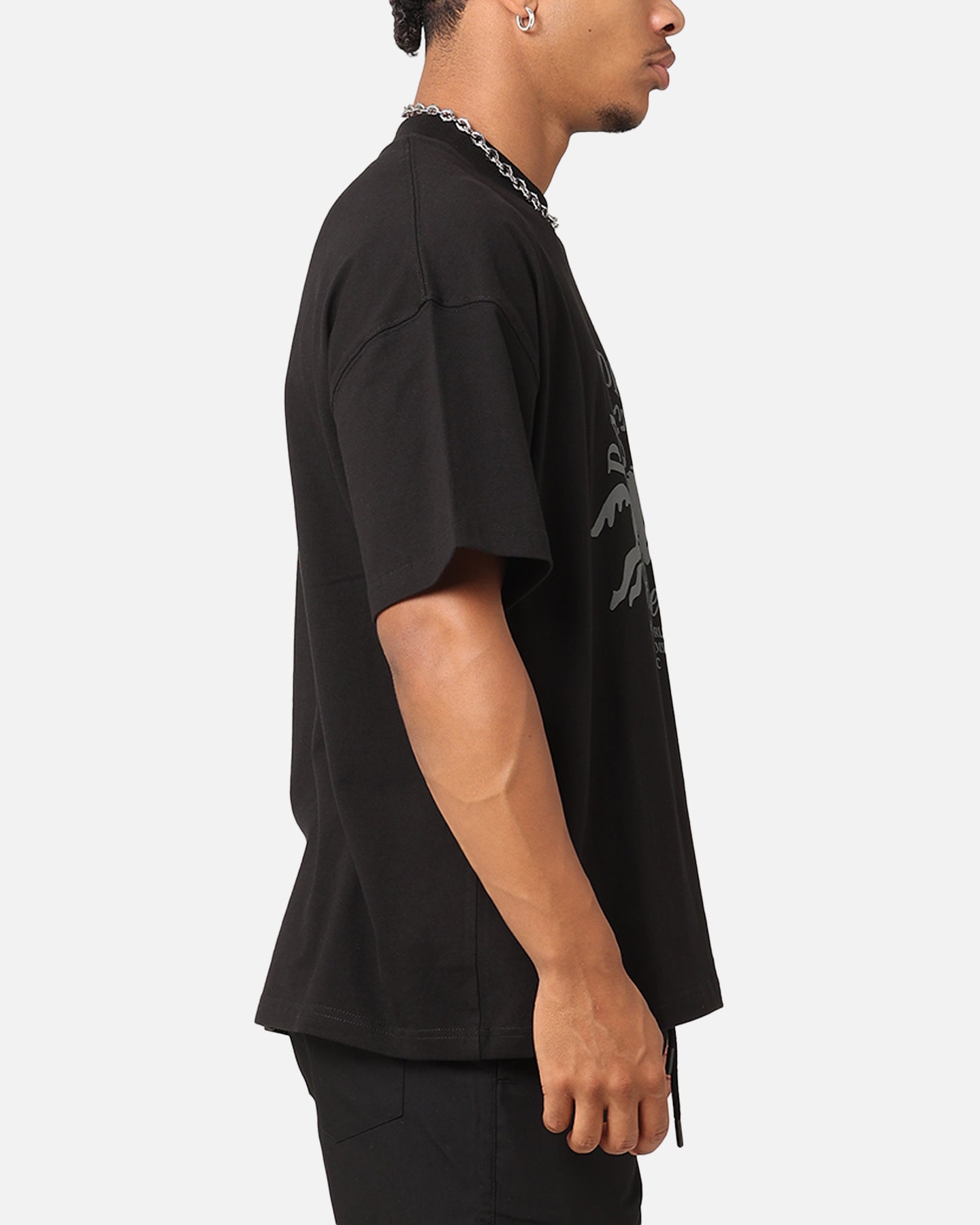Carr√© Stallion Oversized T-Shirt Black Style001