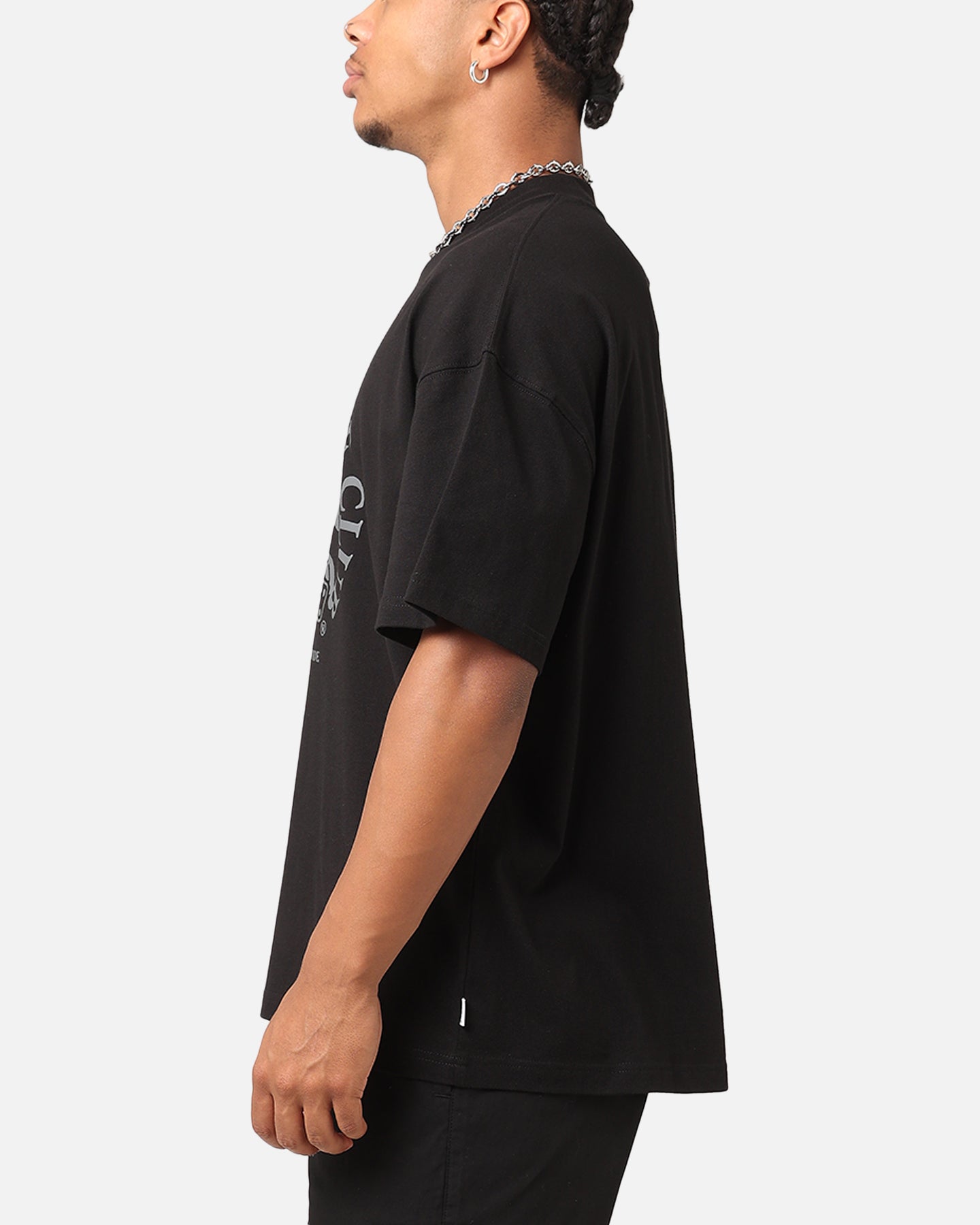 Carr√© Stallion Oversized T-Shirt Black Style001