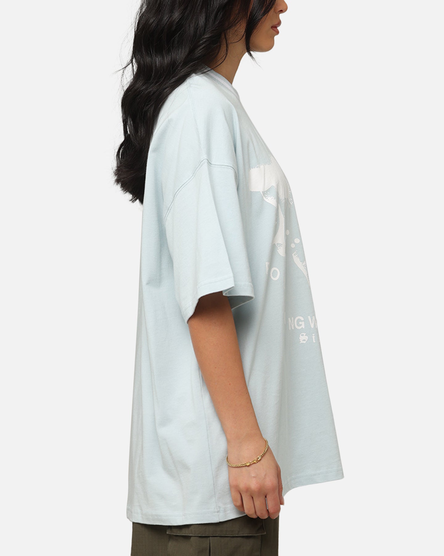 Carre Dice Club T-Shirt Light Blue Style001