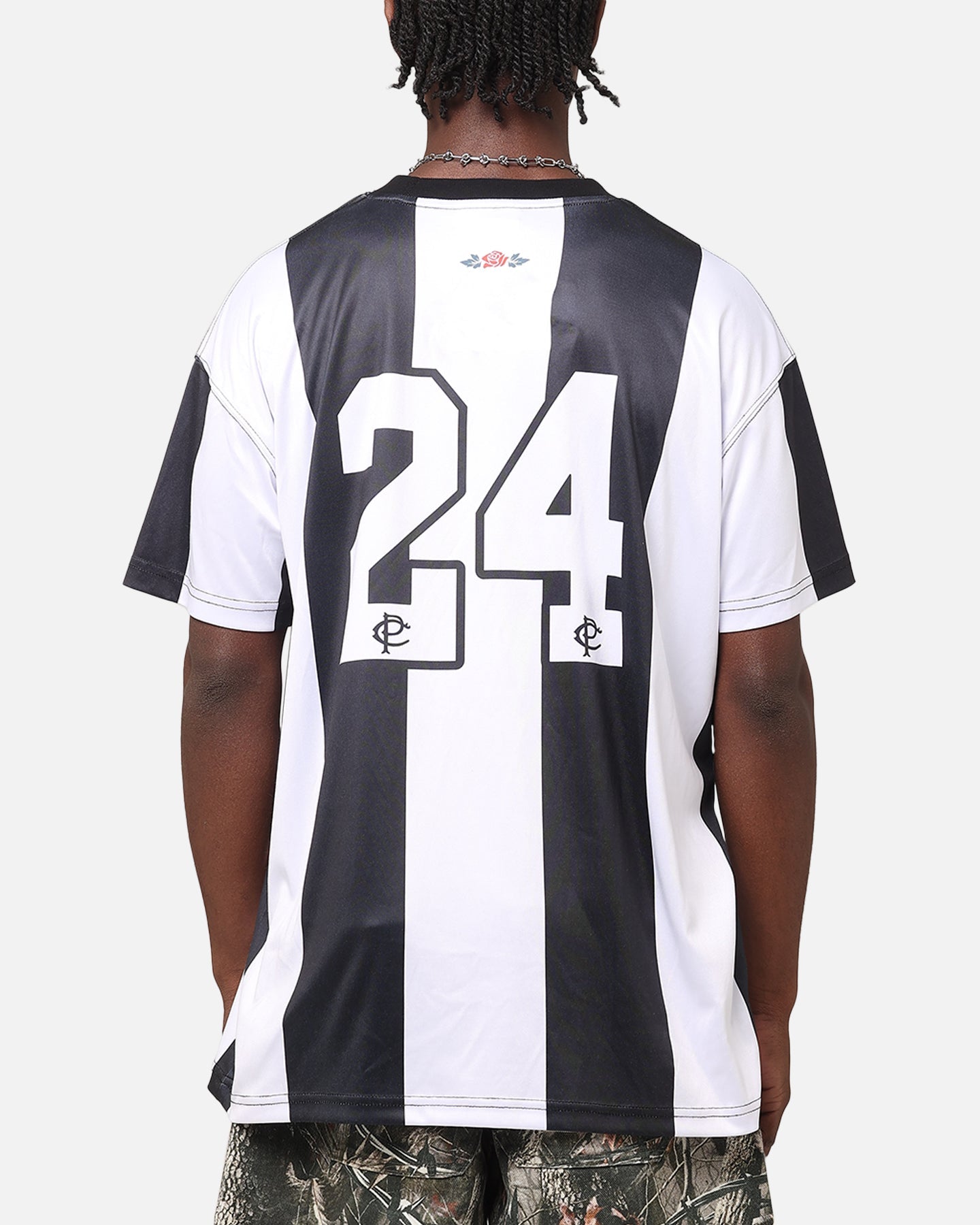 Carre Prestige Football T-Shirt Black/White