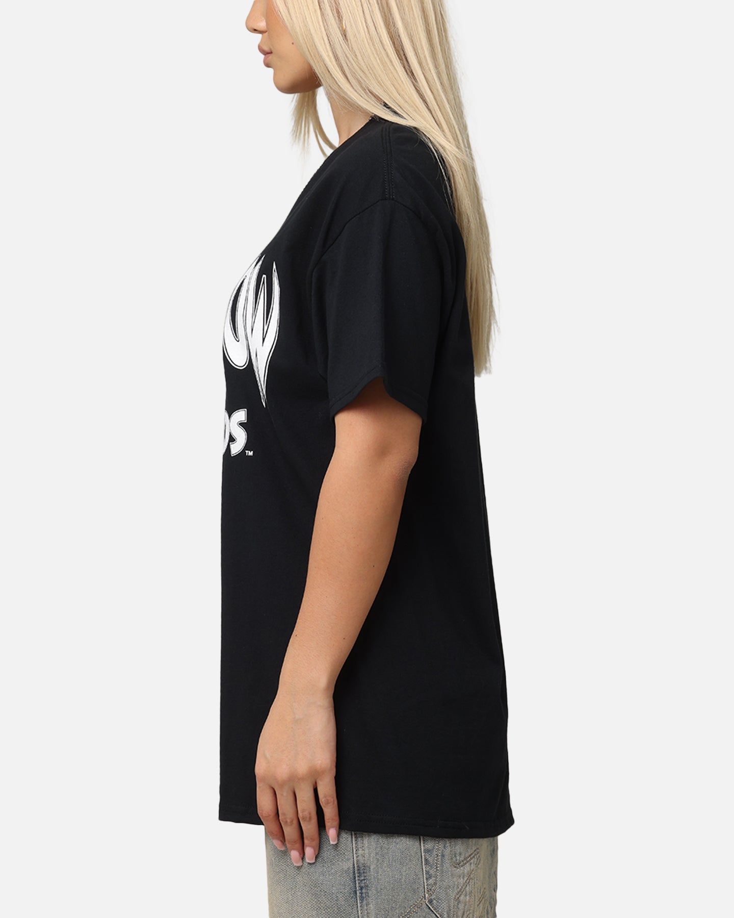 Deathrow Records Basic Logo T-Shirt Black Style001