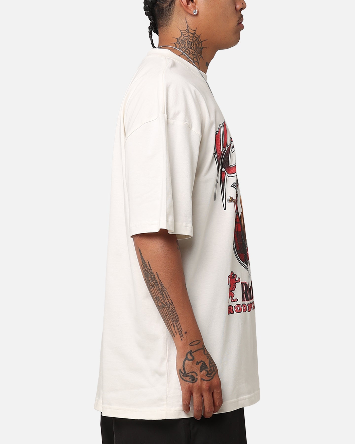 Culture Kings X WWE Roddy "Rowdy" Piper Vintage T-Shirt Off White