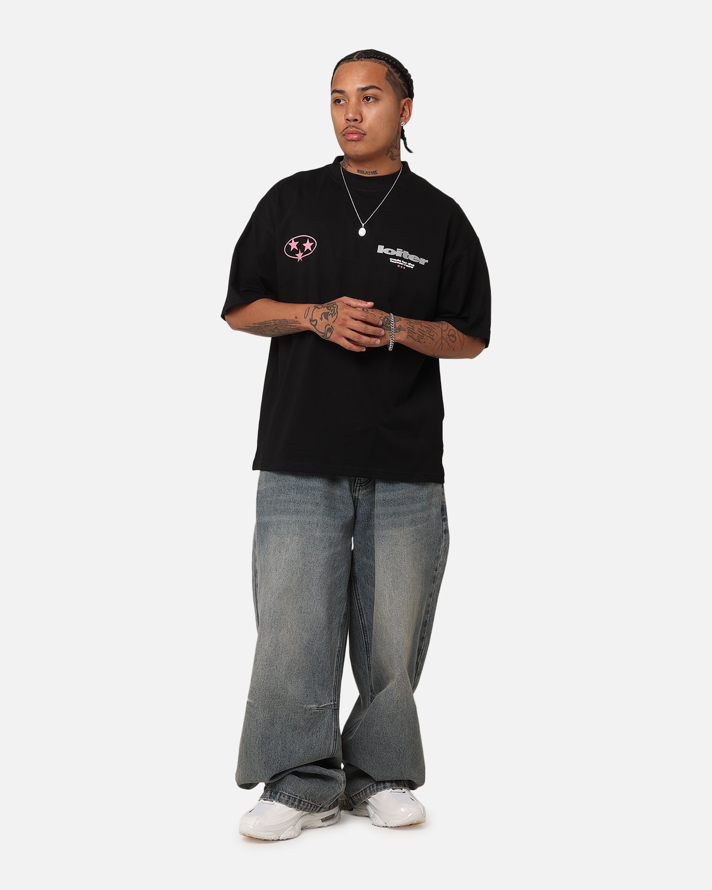 Loiter Star Child T-Shirt Black