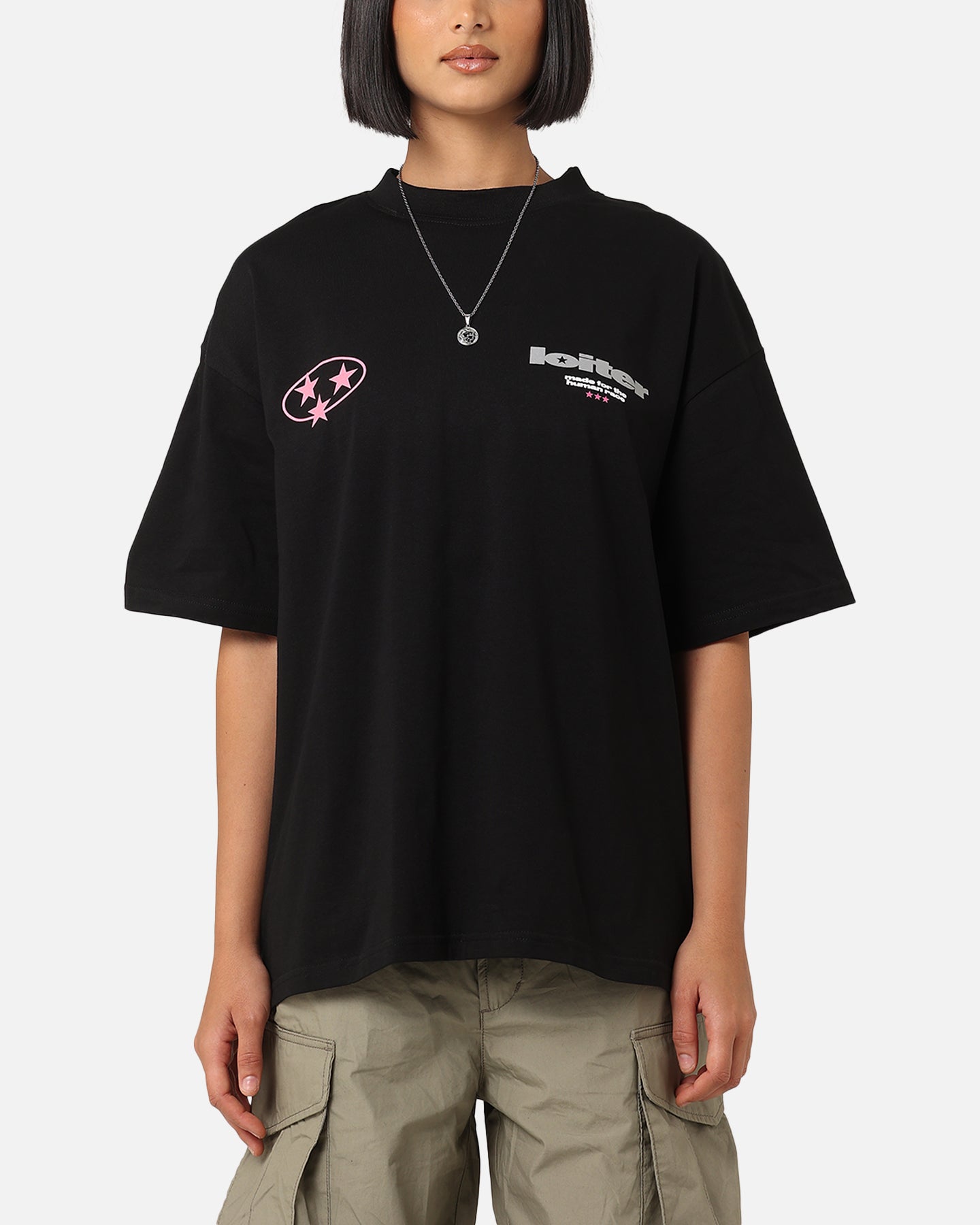 Loiter Star Child T-Shirt Black Style001