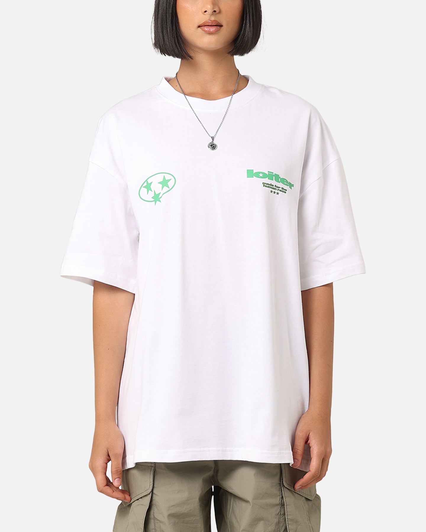 Loiter Star Child T-Shirt White Style001