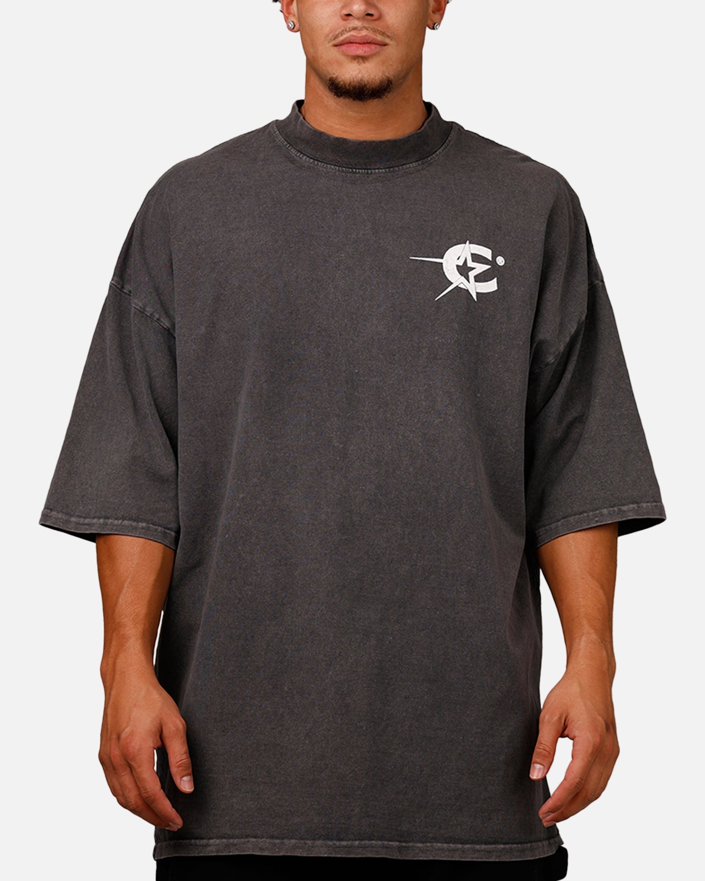 Carre Star Academy T-Shirt Washed Charcoal