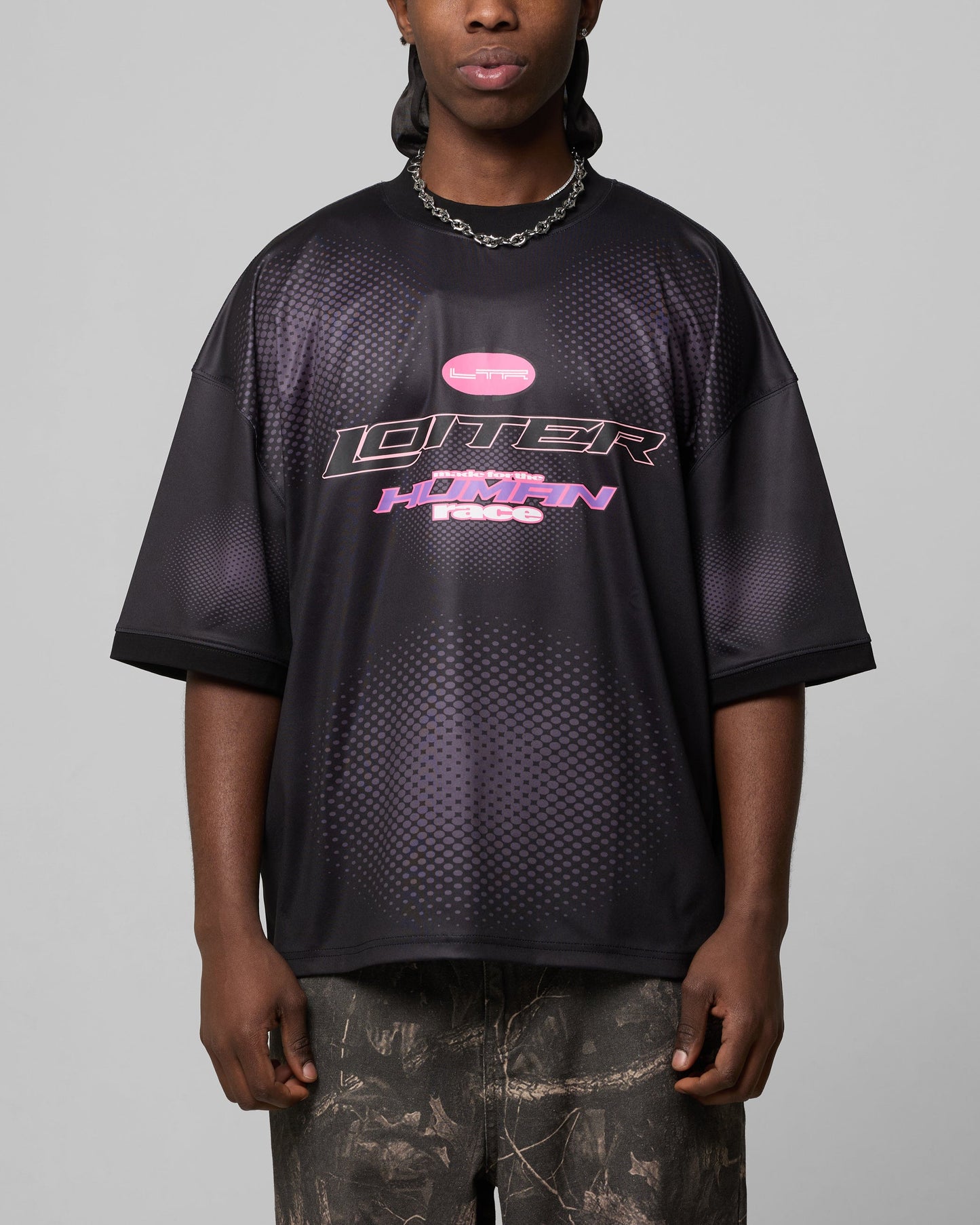 Loiter Motorway Sport T-Shirt Black