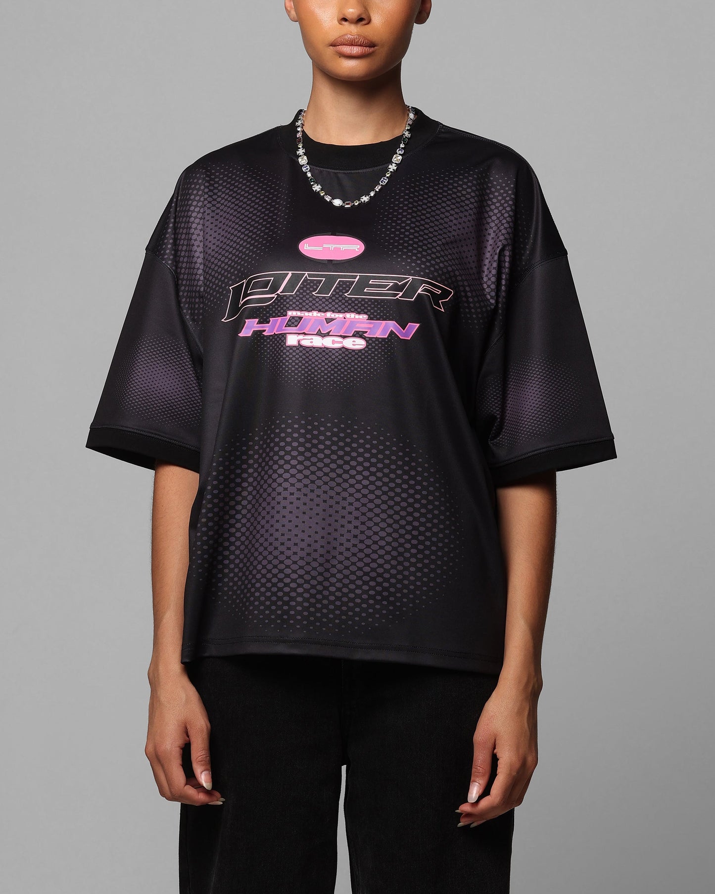 Loiter Motorway Sport T-Shirt Black Style001