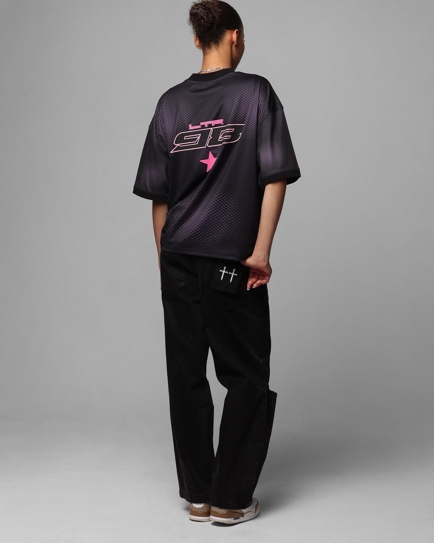 Loiter Motorway Sport T-Shirt Black Style001