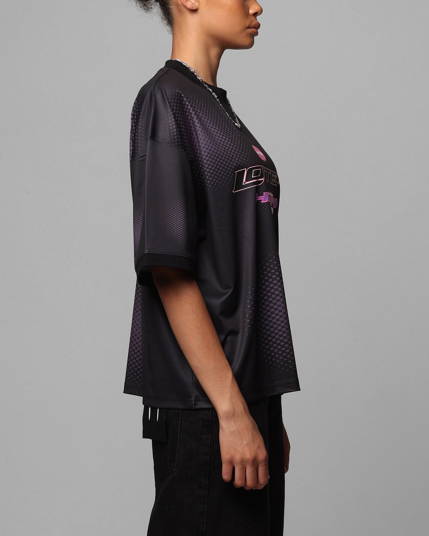 Loiter Motorway Sport T-Shirt Black Style001