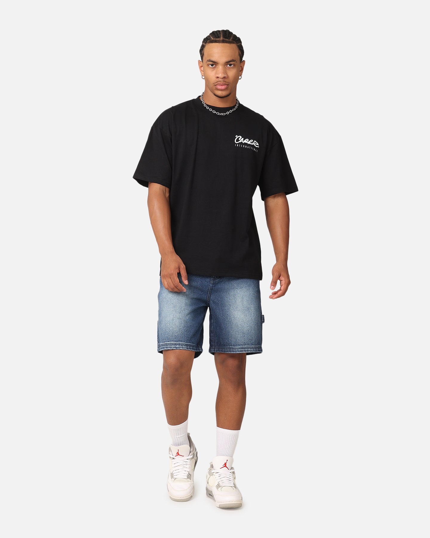 Carre Spray T-Shirt Black
