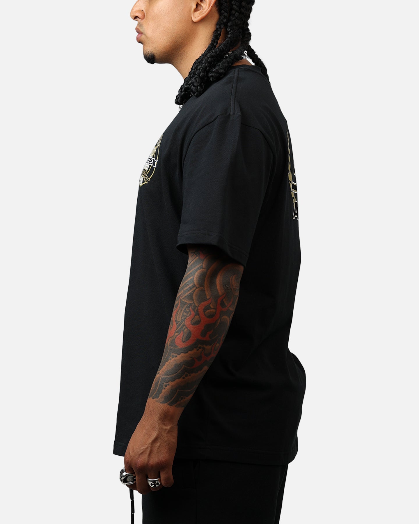 Avirex Gold T-Shirt Black/Gold
