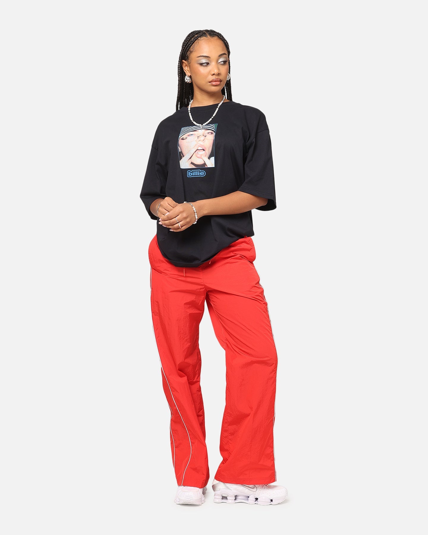 Billie Eilish Billie Gem Organic Cotton T-Shirt Black Style001