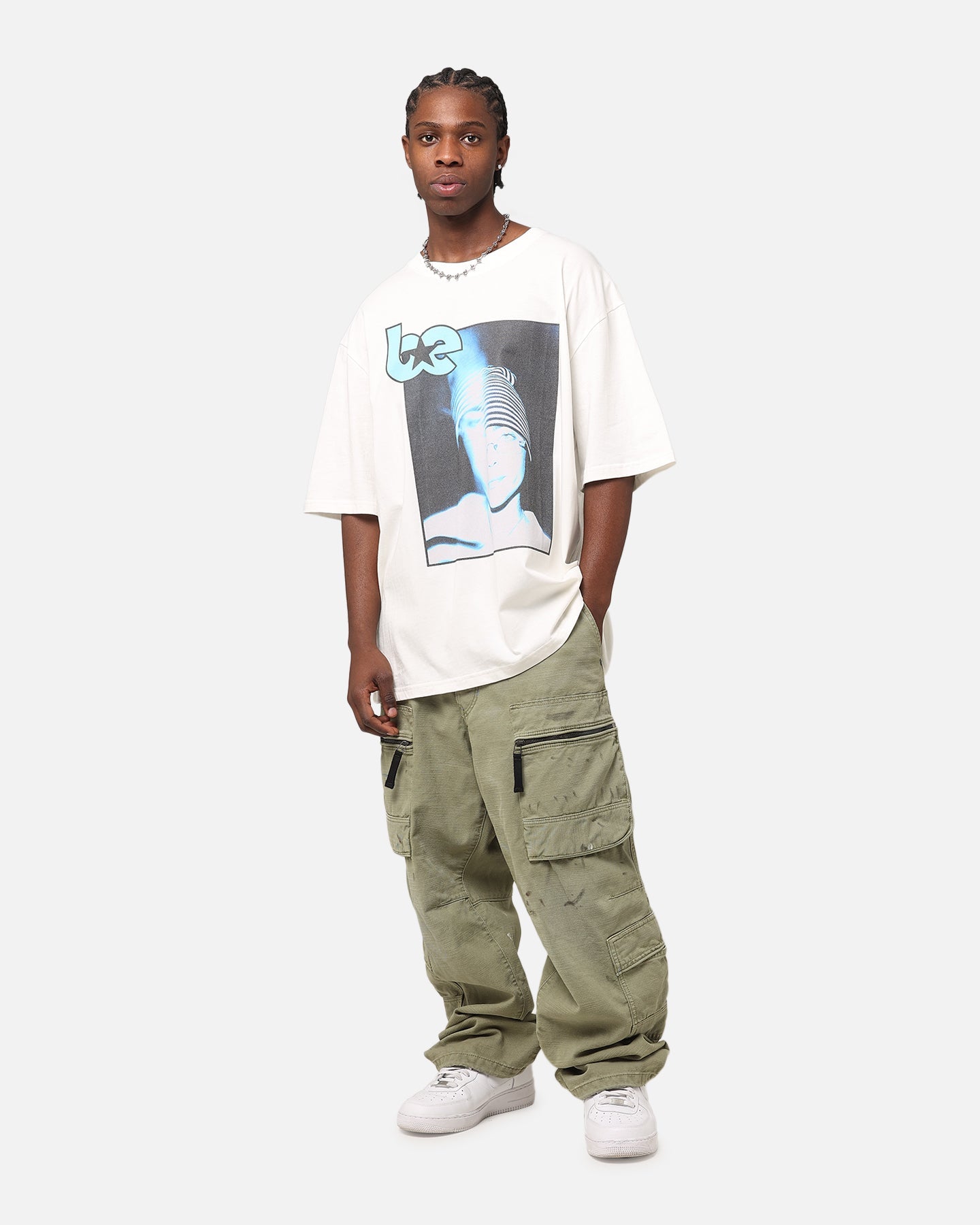Billie Eilish Billie Y2K Organic Cotton T-Shirt White