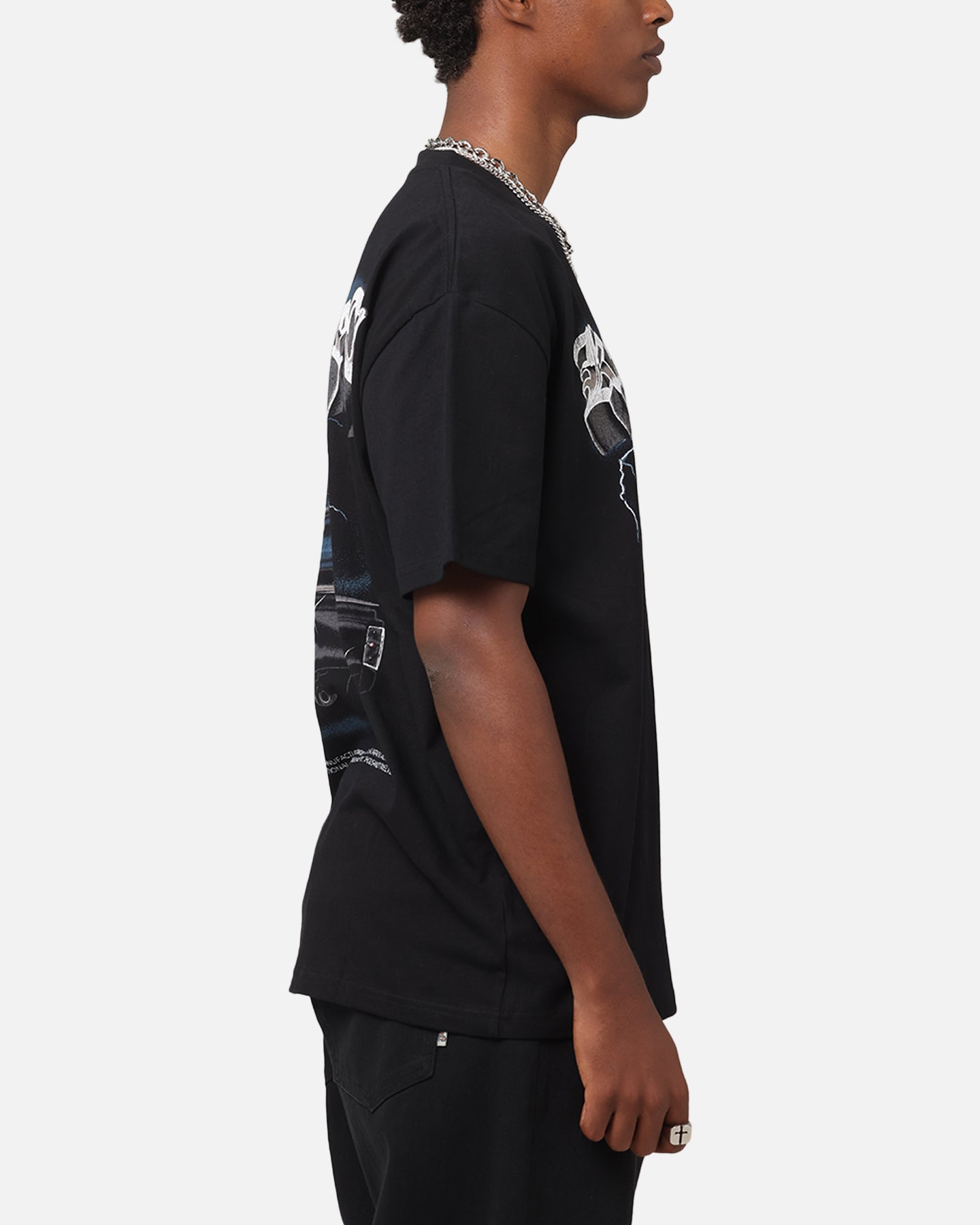 Key Street Mini Truck Vintage T-Shirt Black