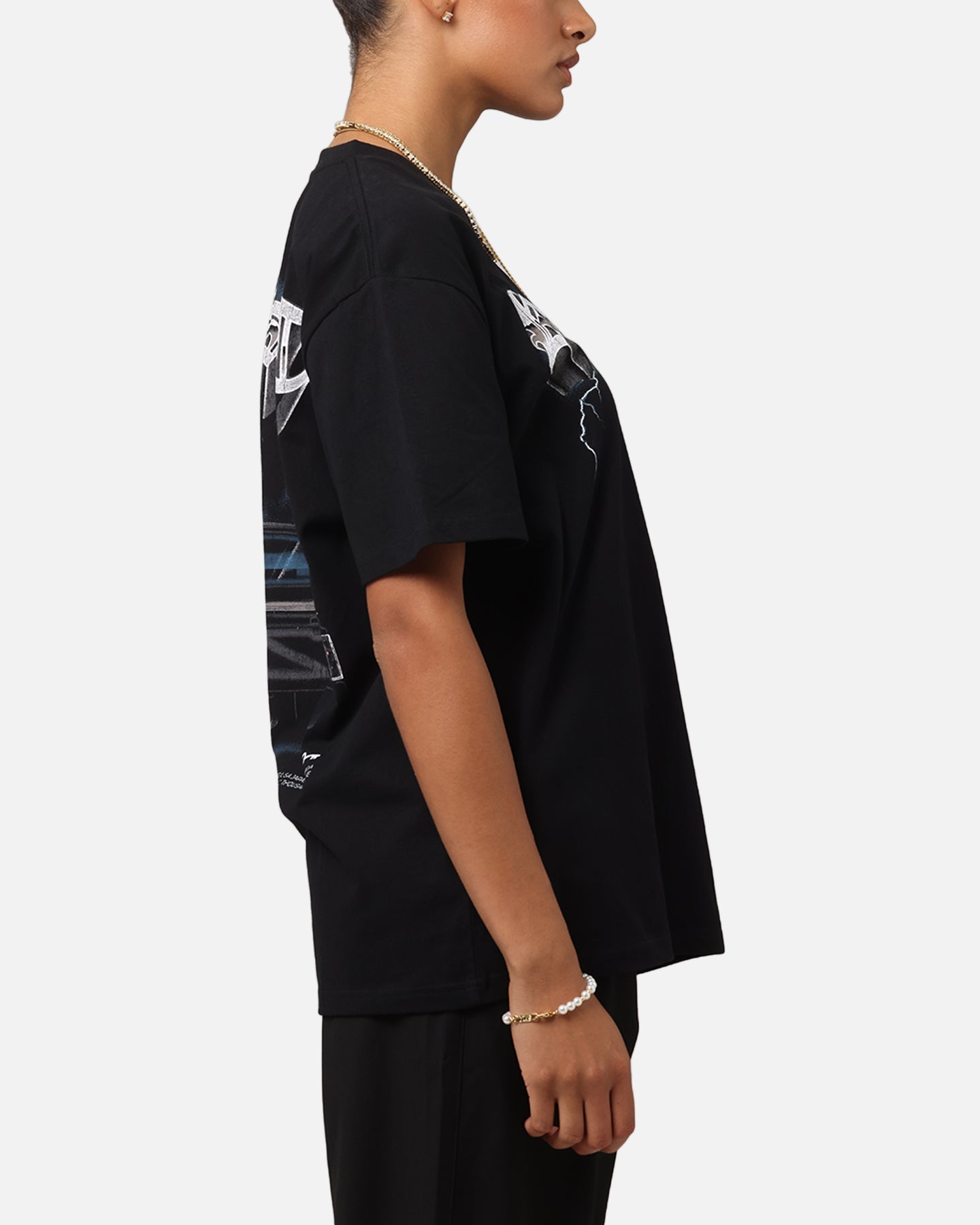 Key Street Mini Truck Vintage T-Shirt Black Style001