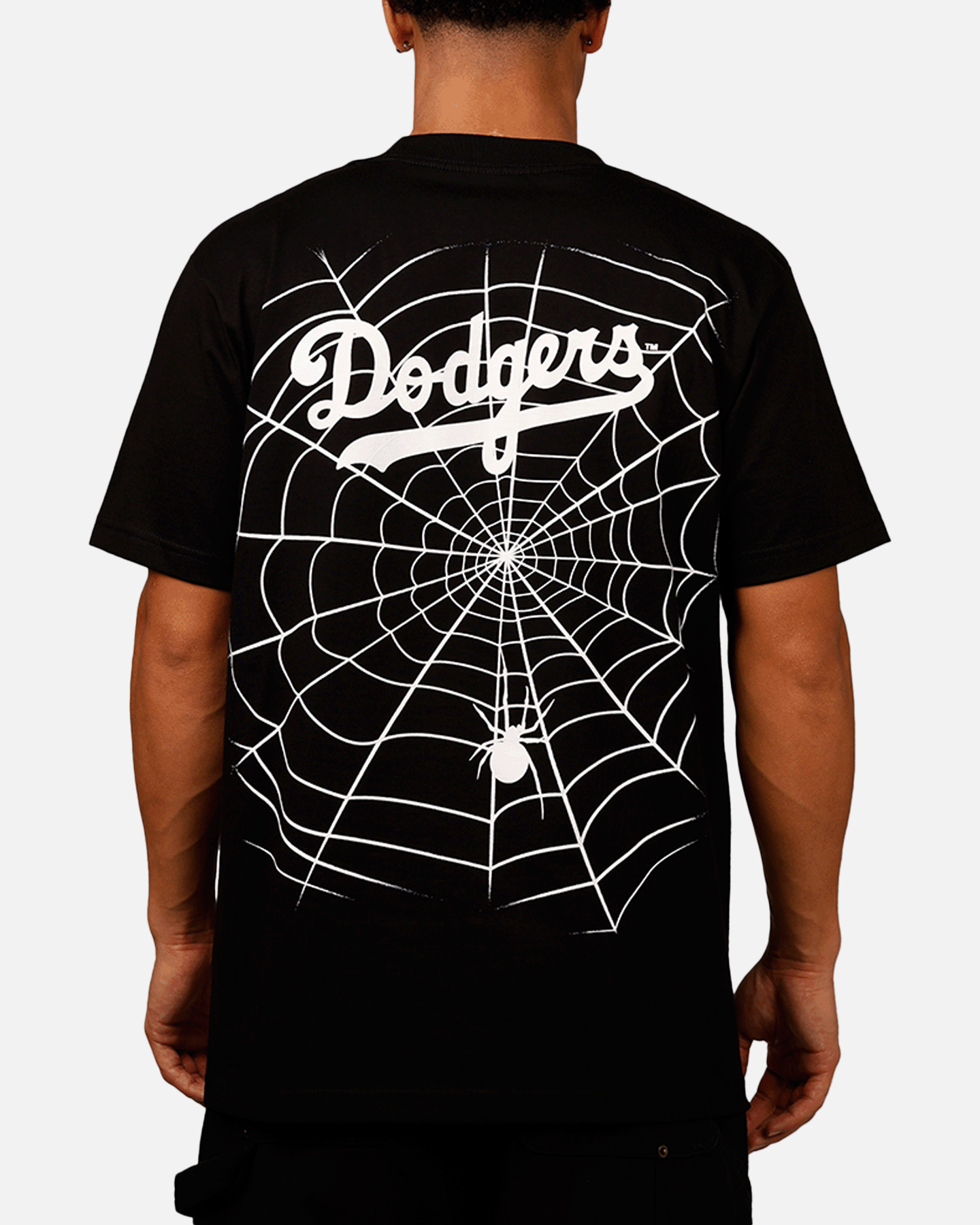 Mitchell & Ness Los Angeles Dodgers Web T-Shirt Black