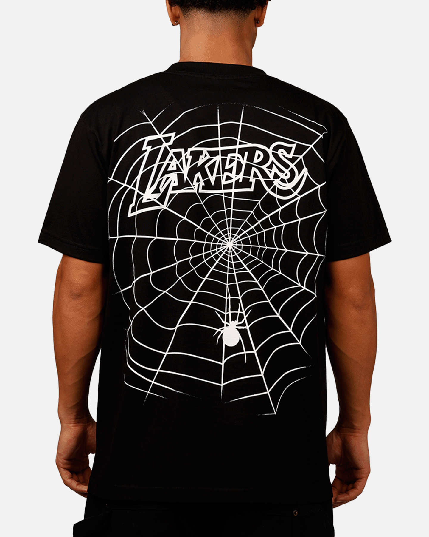 Mitchell & Ness Los Angeles Lakers Web T-Shirt Black