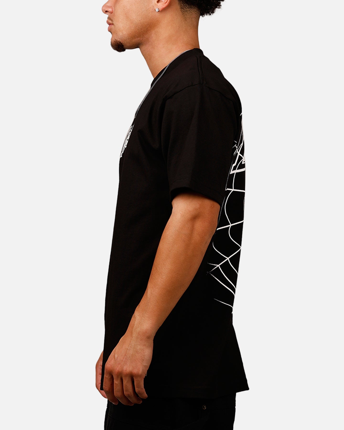 Mitchell & Ness Los Angeles Lakers Web T-Shirt Black