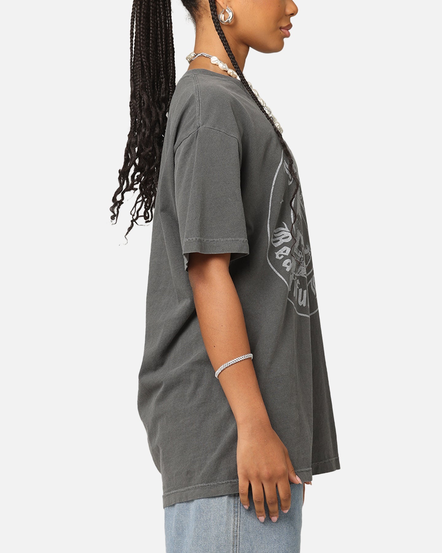 Jelly Roll Beautifully Broken Badge T-Shirt Faded Black Style001