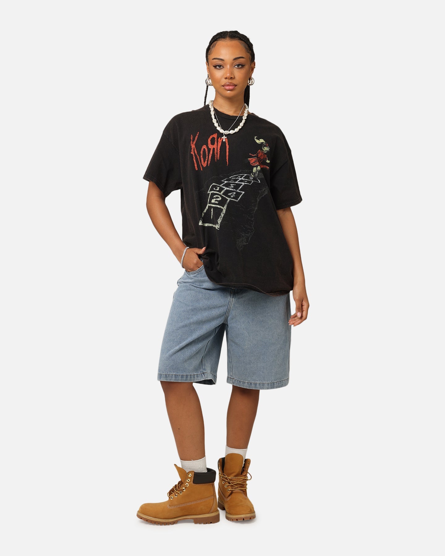 Korn Follow The Leader Anniversary T-Shirt Black Style001