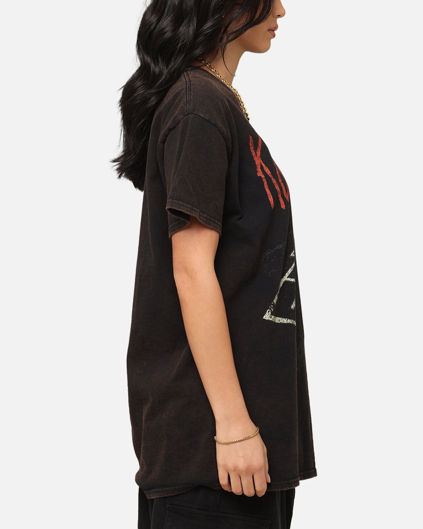 Korn Follow The Leader T-Shirt Black Vintage Style001