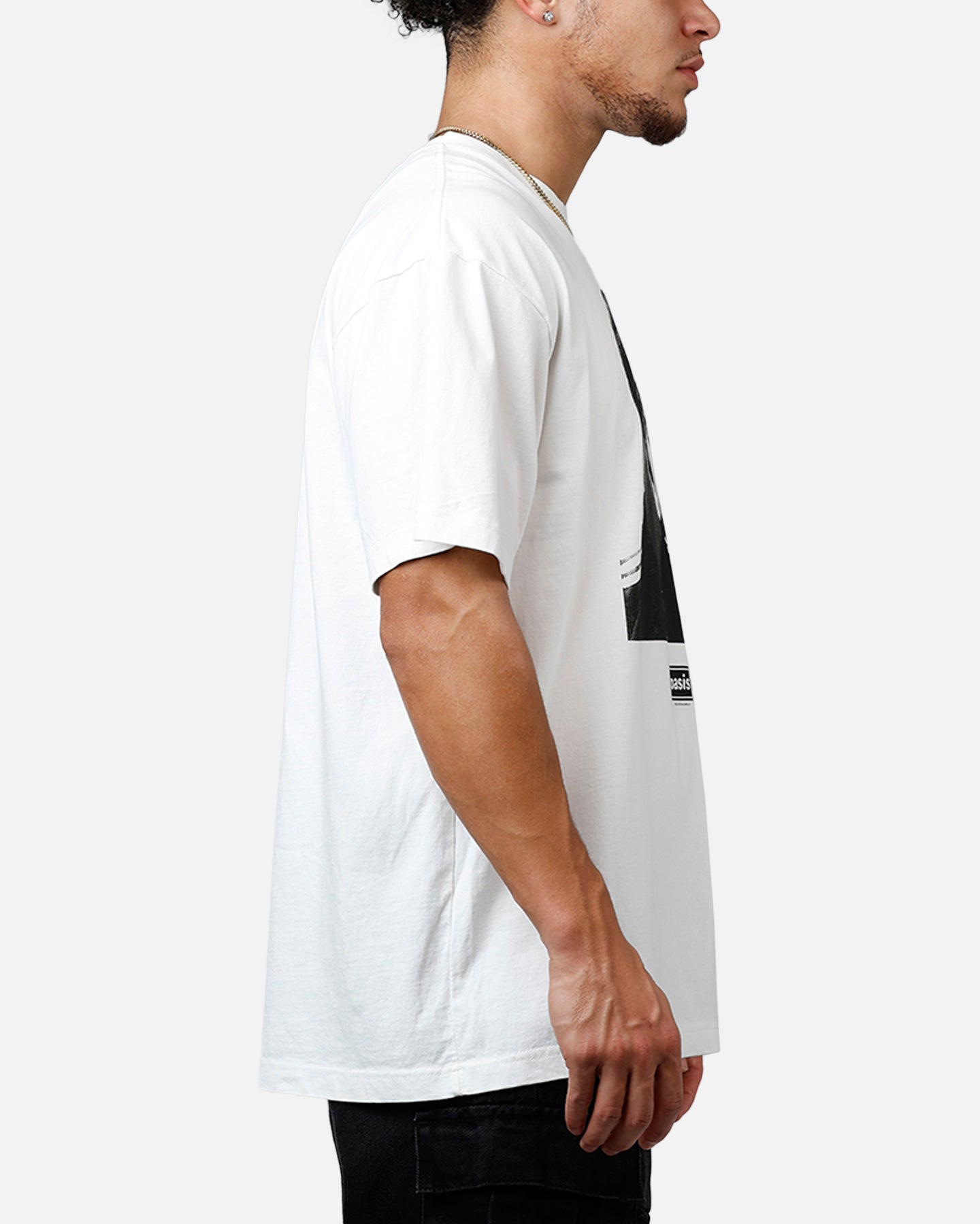 Global Merchandising Oasis Photo T-Shirt White