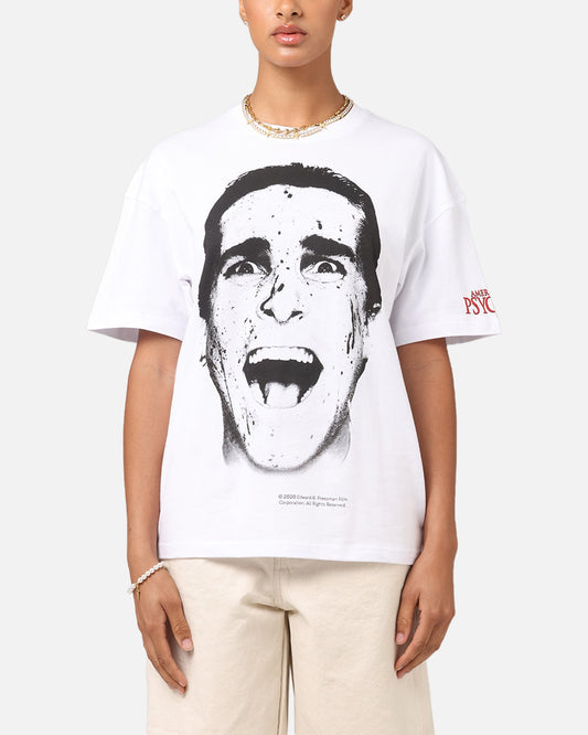 Goat Crew X American Psycho American Psycho T-Shirt White Style001