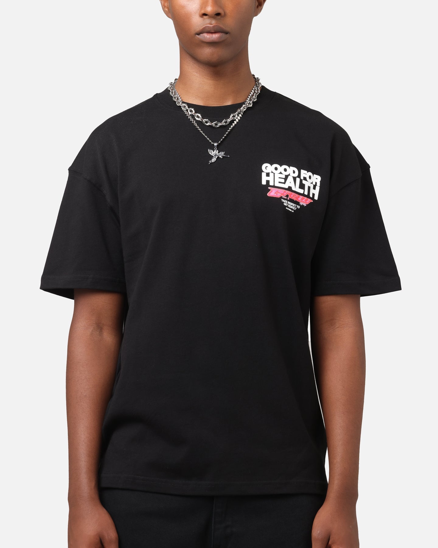 Goat Crew Good 4 Health T-Shirt Black