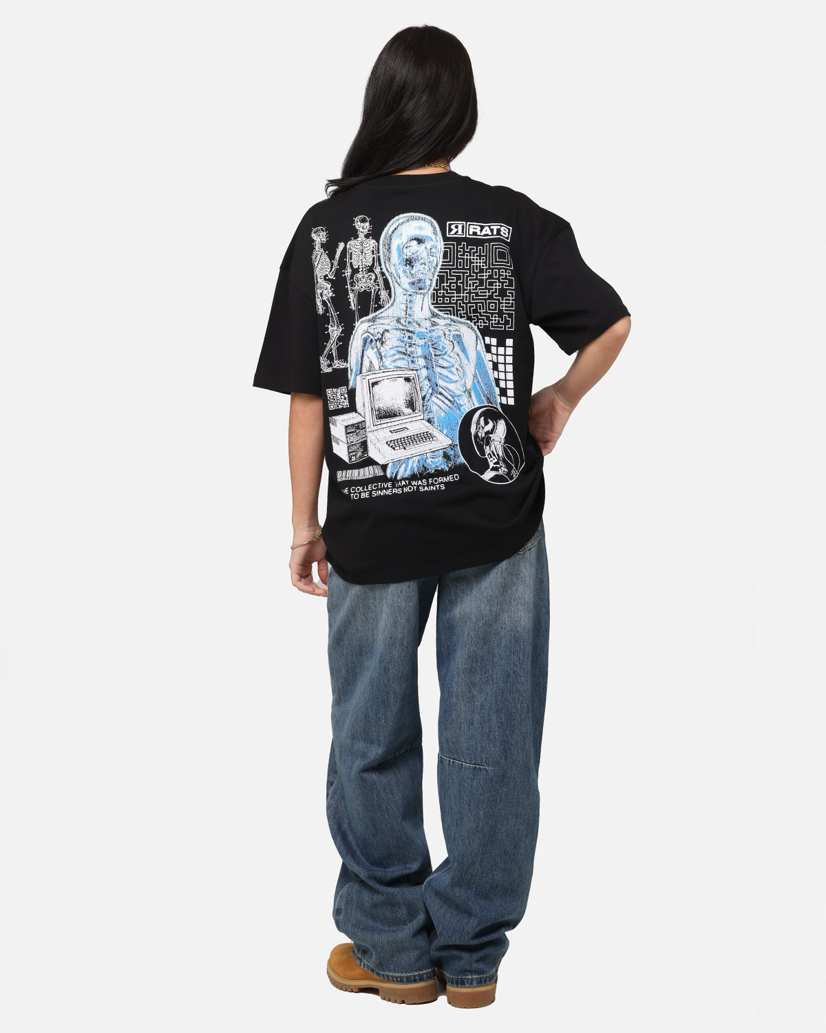 Goat Crew AI T-Shirt Black Style001