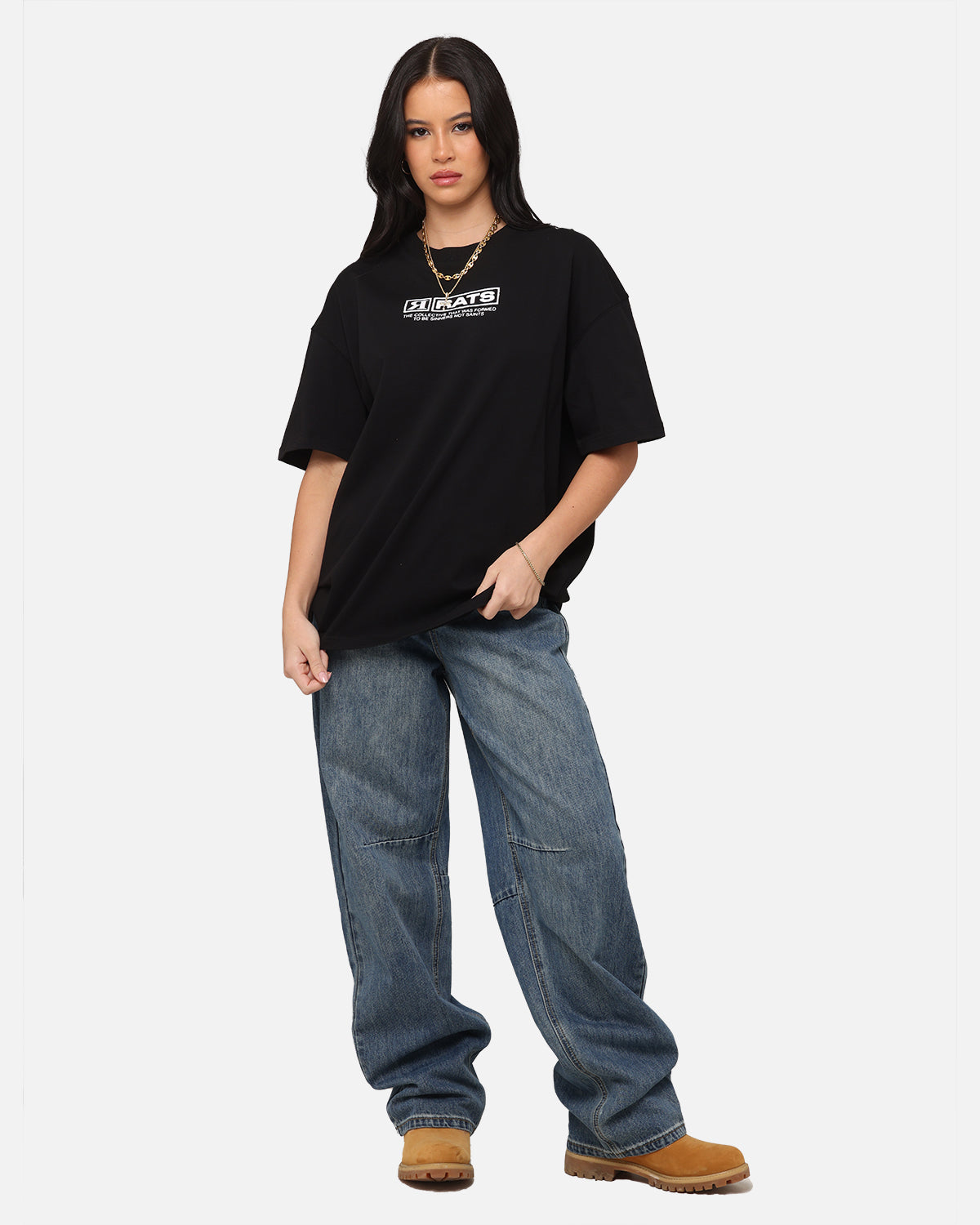 Goat Crew AI T-Shirt Black Style001