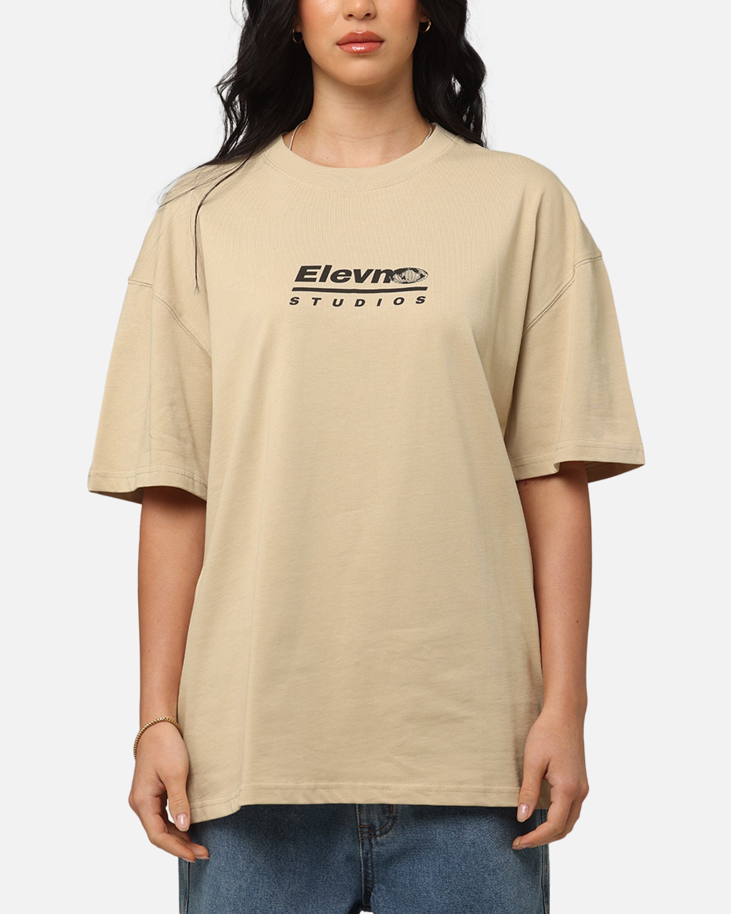 Elevn Clothing Co Elevn To The World T-Shirt Tan Style001
