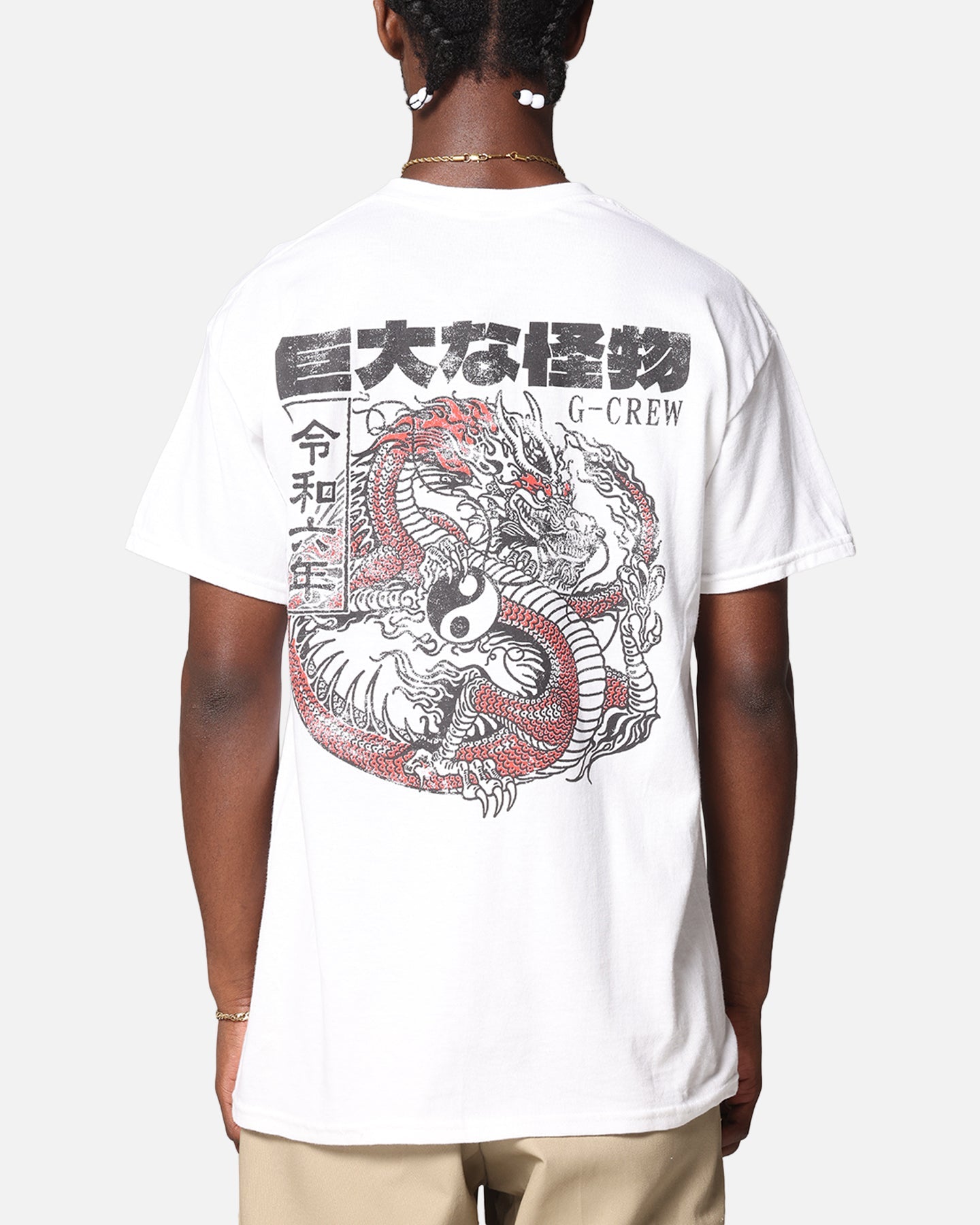 Goat Crew Osaka Dragon T-Shirt White