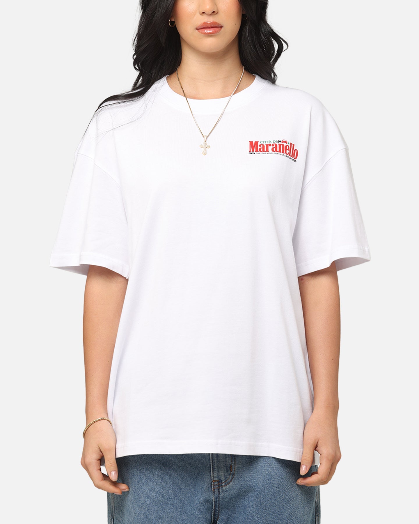 Goat Crew Marenello T-Shirt White Style001