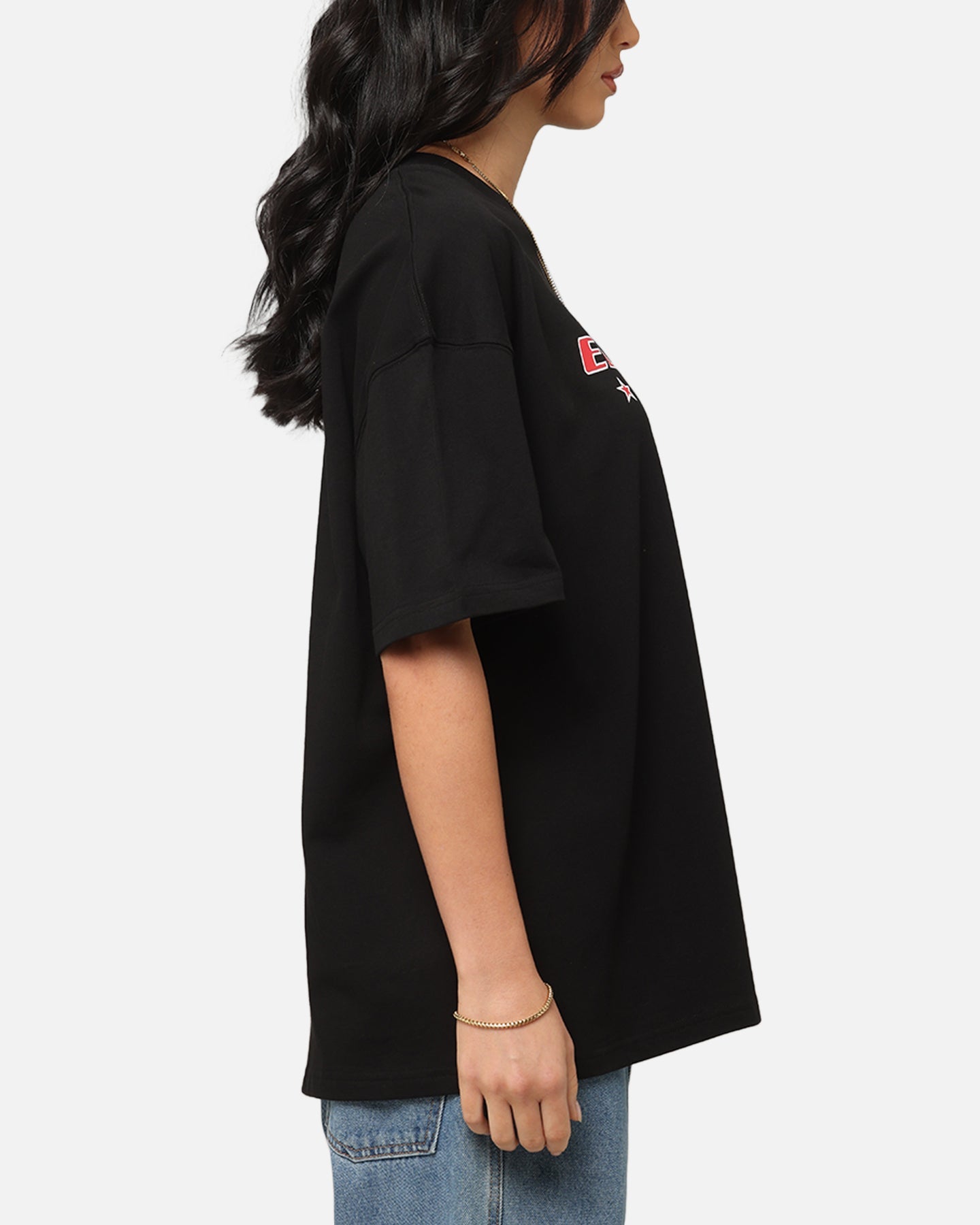 Elevn Clothing Co Racing T-Shirt Black Style001