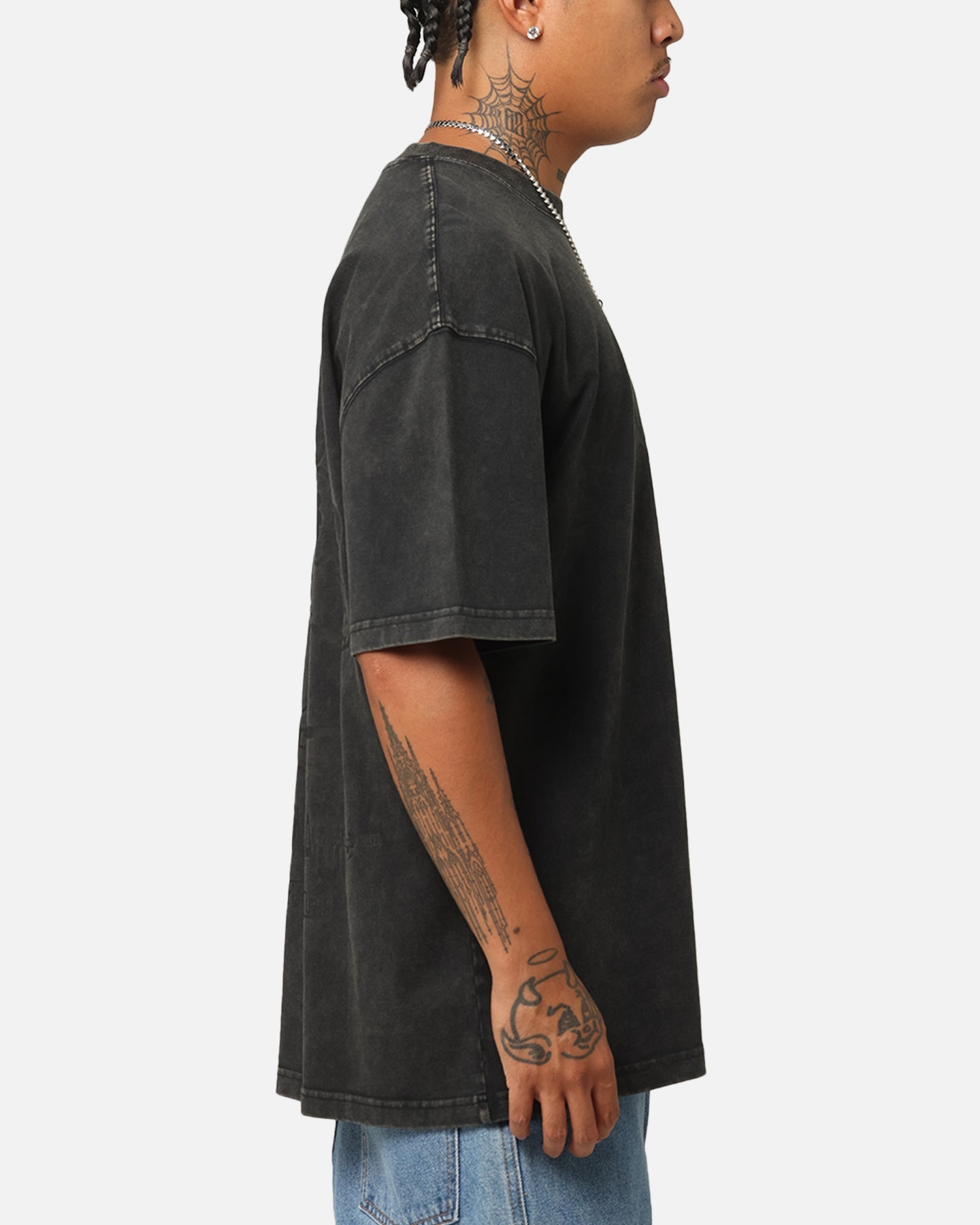 Goat Crew Solidaritry T-Shirt Off Black
