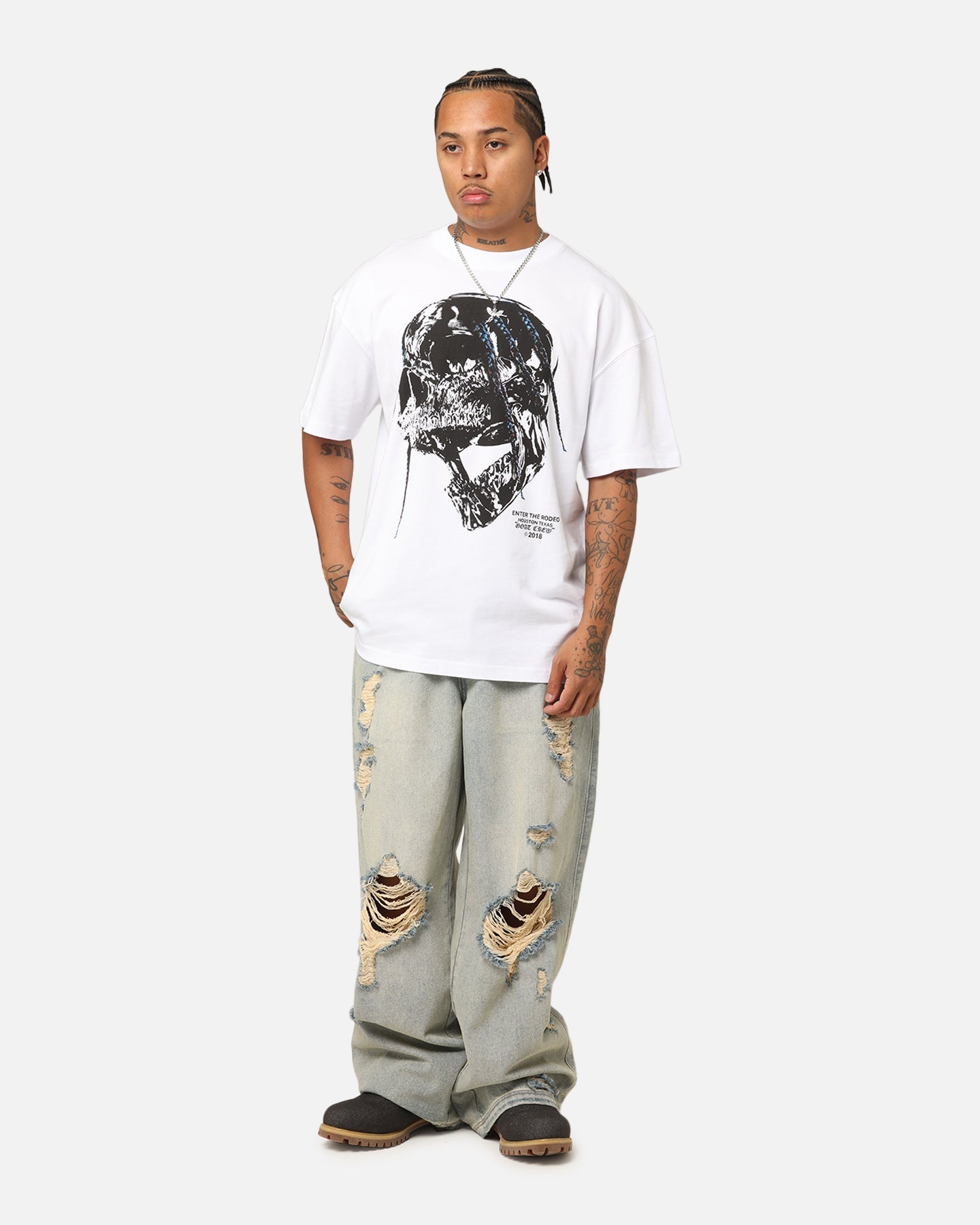 Goat Crew Utopia V2 T-Shirt White