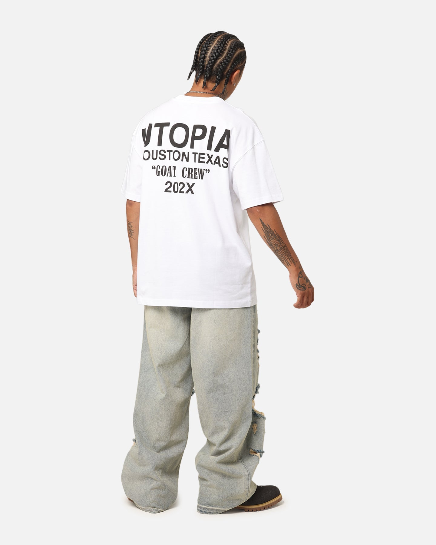 Goat Crew Utopia V2 T-Shirt White
