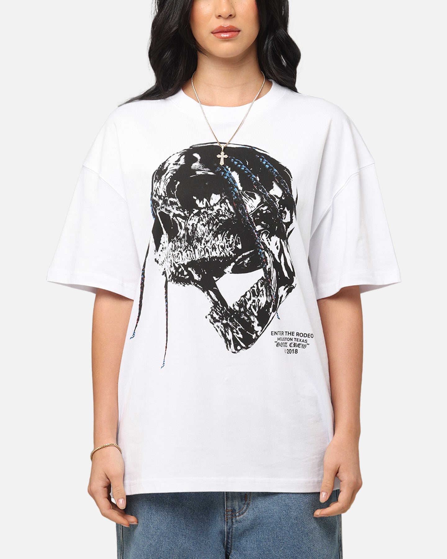 Goat Crew Utopia V2 T-Shirt White Style001